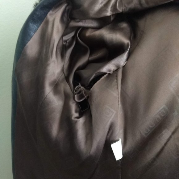 Vintage Dubrowsky & Perlbinder Long Faux Fur Coat - Picture 9 of 10